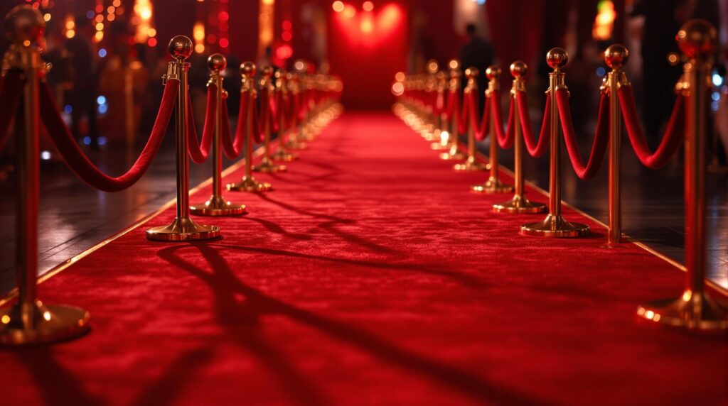 BET Awards 2025 red carpet entrance