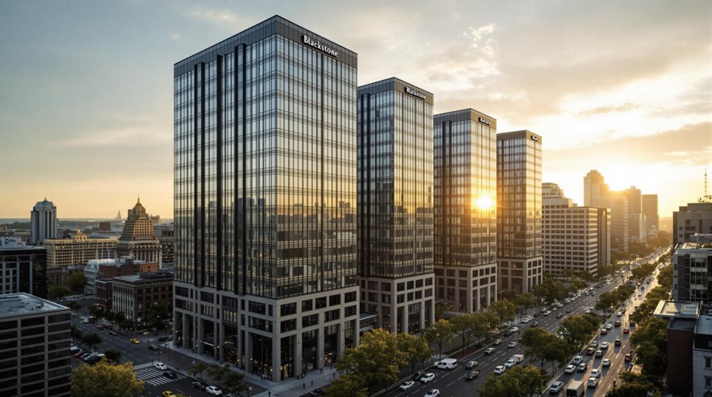 Blackstone corporate towers