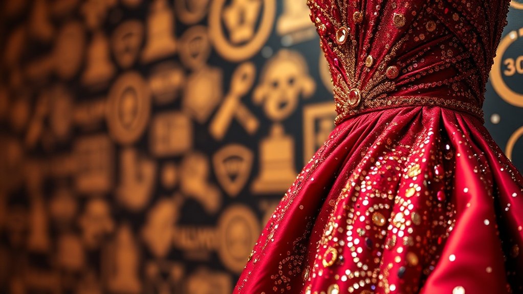 black fashion at awards