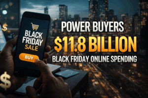 Online shoppers drive record 11.8 billion dollar Black Friday spending