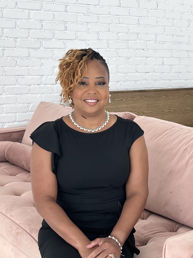 Chastity McMillan delivering a spiritual message about embracing inner light, joy, and divine restoration during the 12th month season.