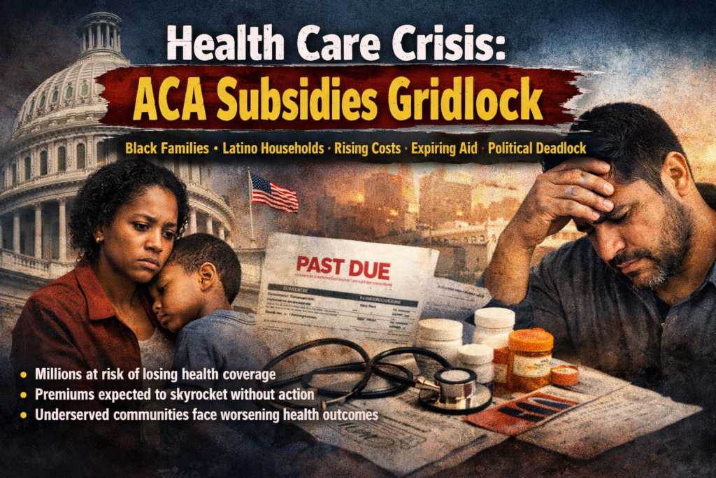 Congress gridlock over ACA subsidies impacts Black and Latino families as rising health costs and medical bills threaten access to care