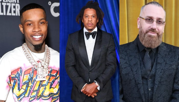 Smartphone displaying a viral social media post with a blurred celebrity silhouette and legal scales symbolizing defamation and free speech debate.