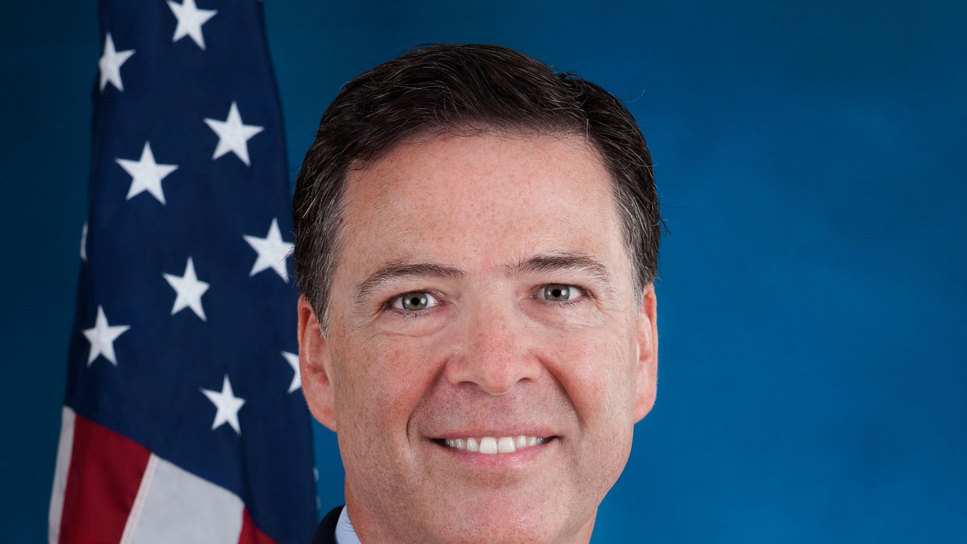 James Comey in his official portrait as Director of the FBI