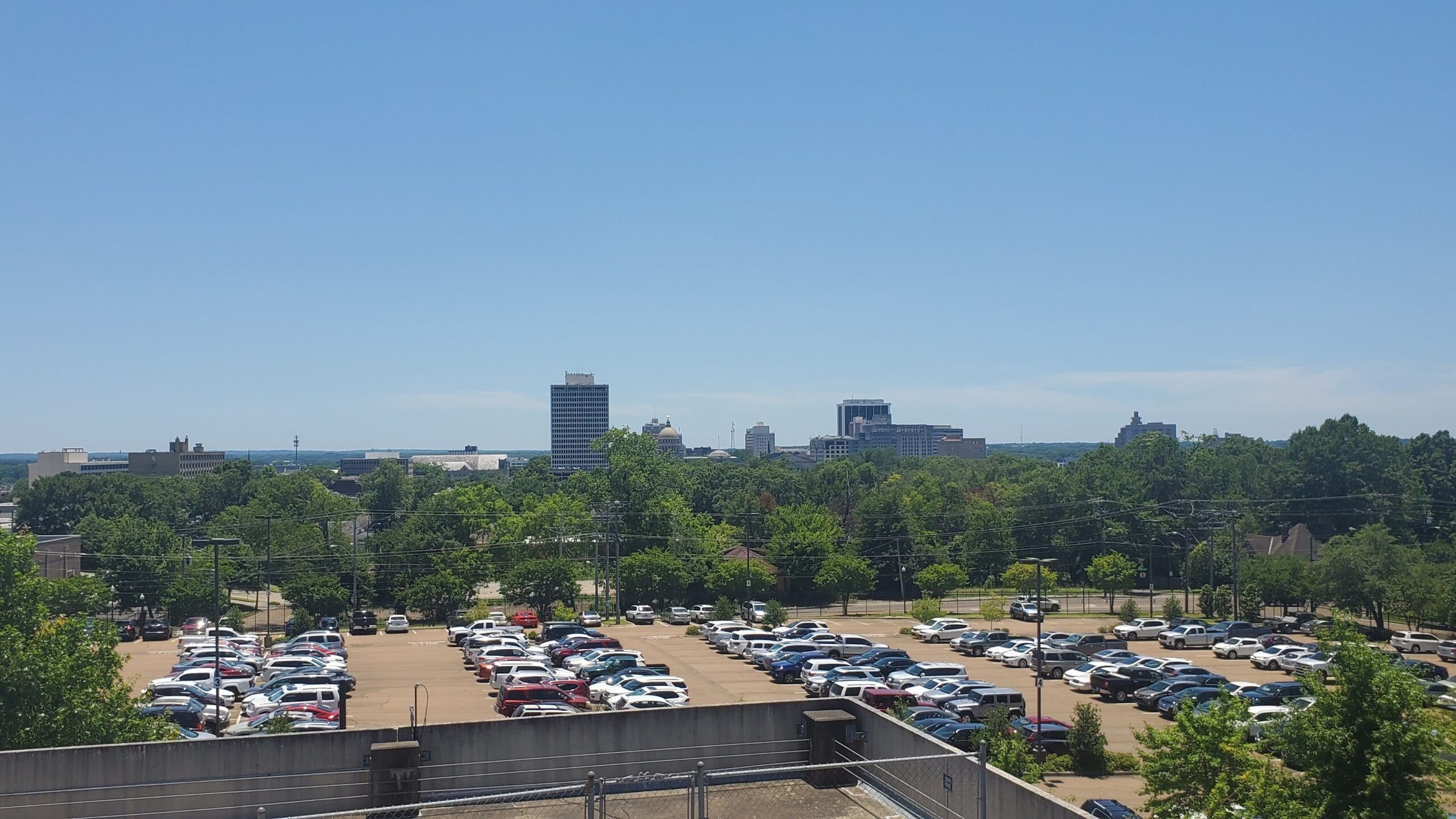 Downtown Jackson Mississippi skyline