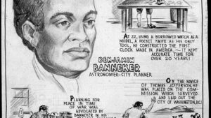 Portrait of Benjamin Banneker the astronomer and city planner