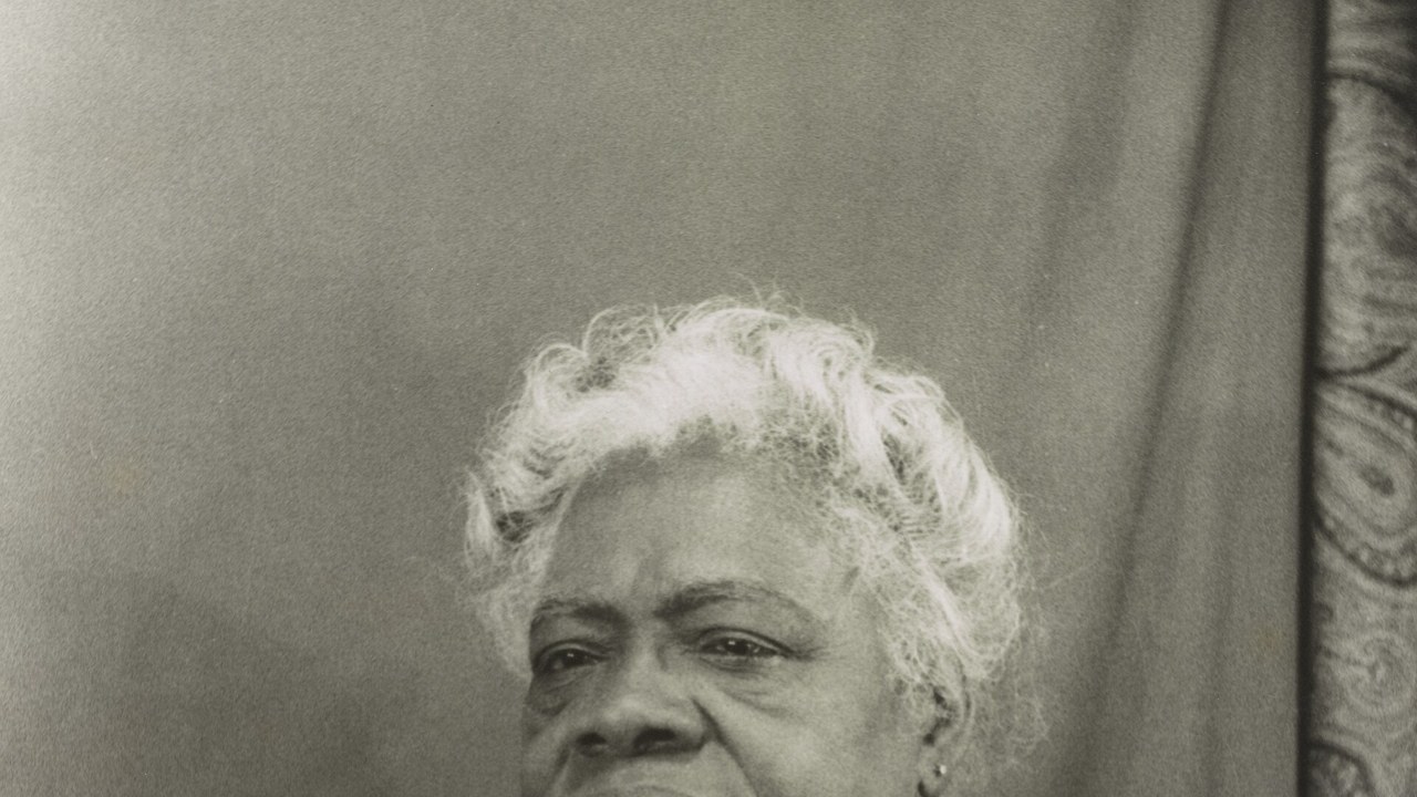 Mary McLeod Bethune portrait by Carl Van Vechten