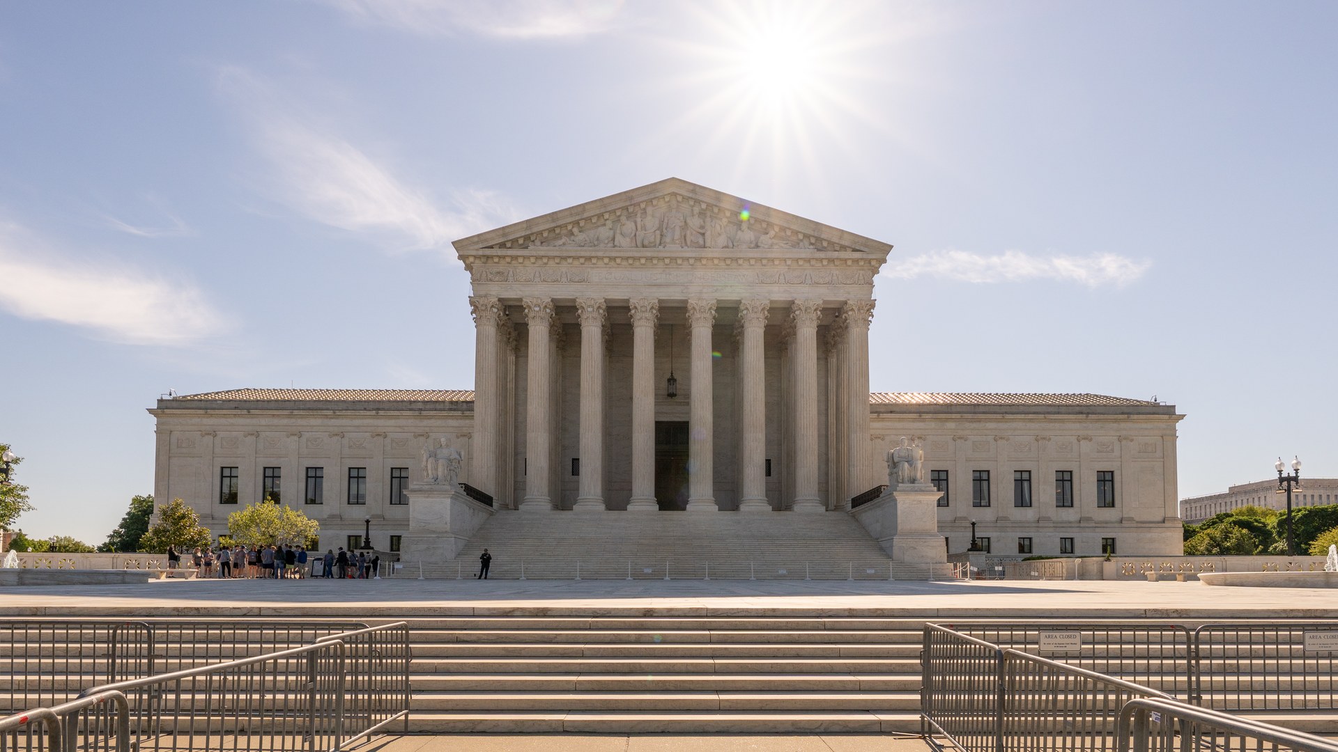 United States Supreme Court building in Washington in 2026