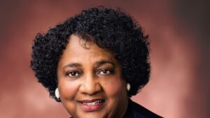 California Secretary of State Shirley Weber in an official portrait