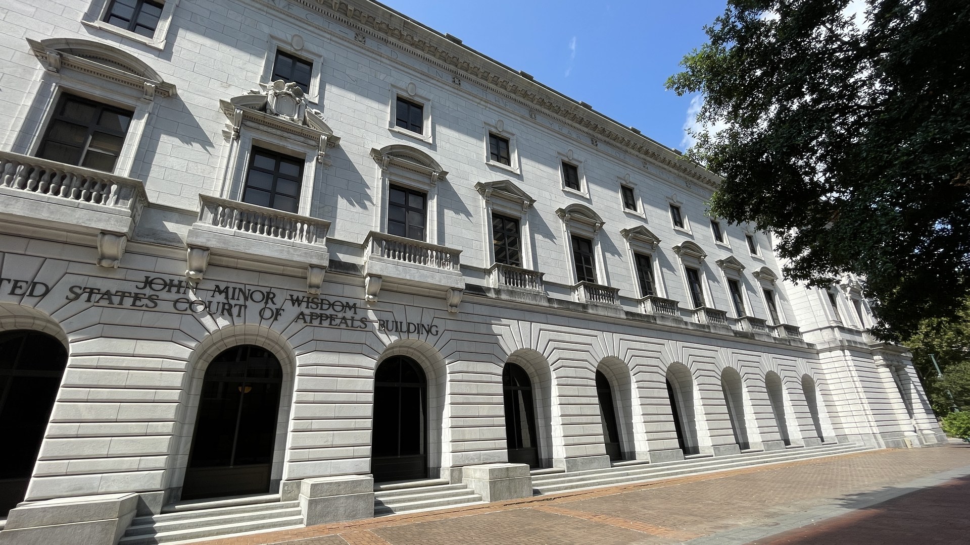 John Minor Wisdom United States Courthouse in New Orleans home of the Fifth Circuit