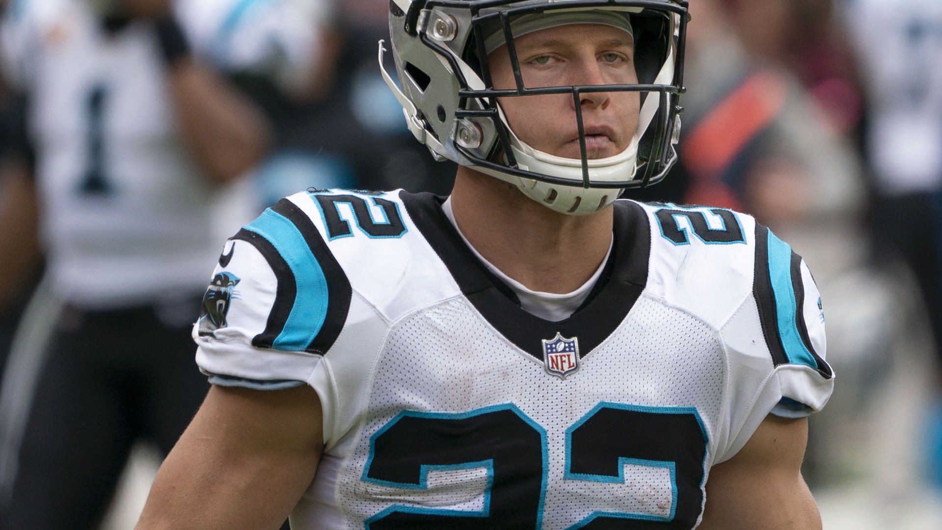 Christian McCaffrey pictured in a file photo