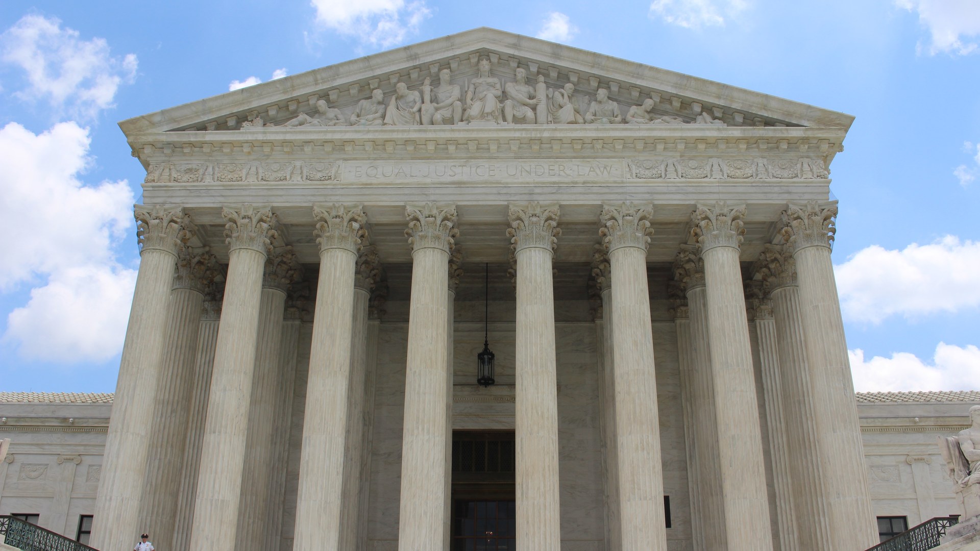 The Supreme Court building in Washington