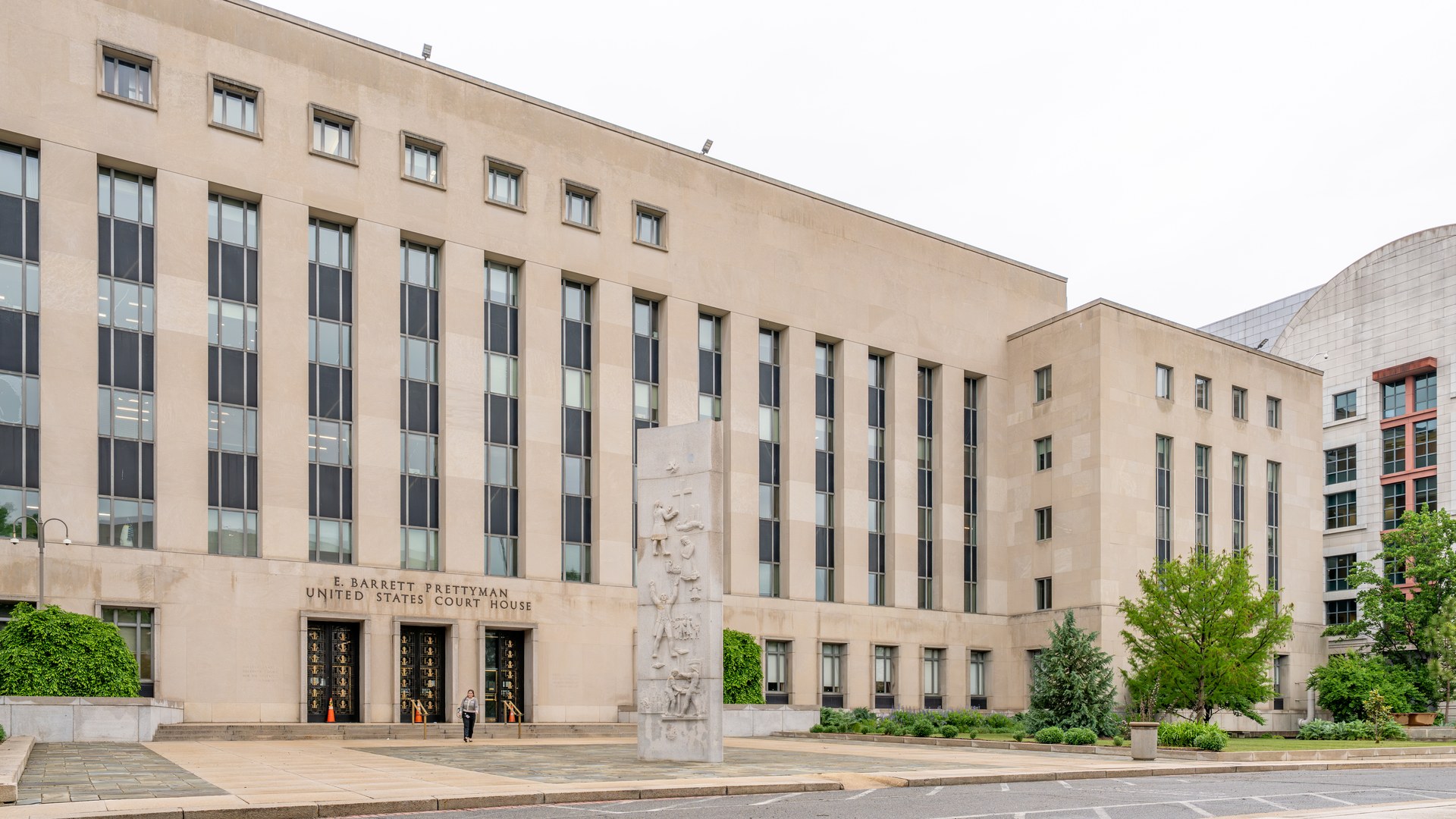 The E Barrett Prettyman United States Courthouse in Washington