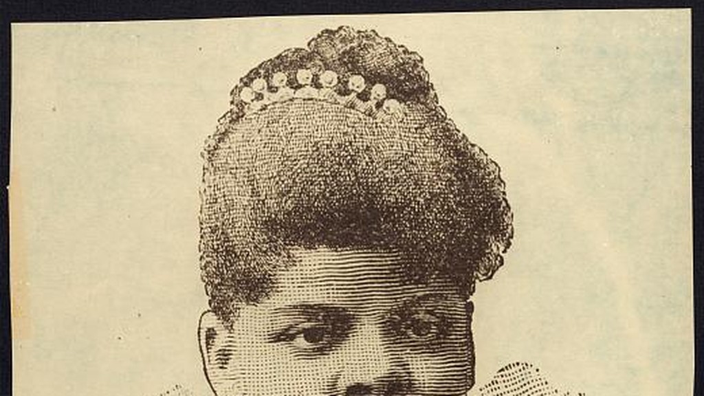 Portrait of Ida B. Wells facing the camera