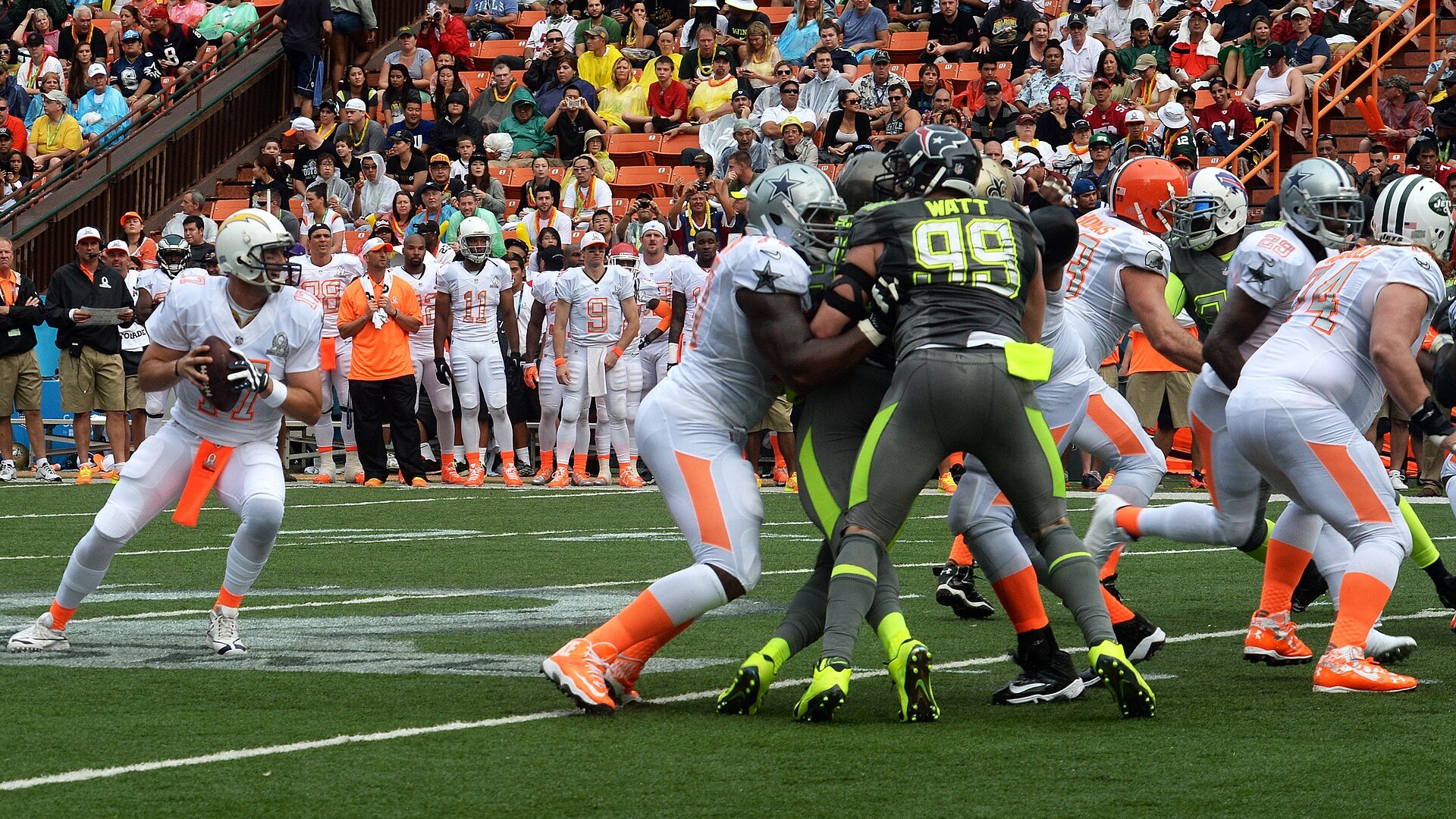 Nick Mangold in action at the 2014 Pro Bowl
