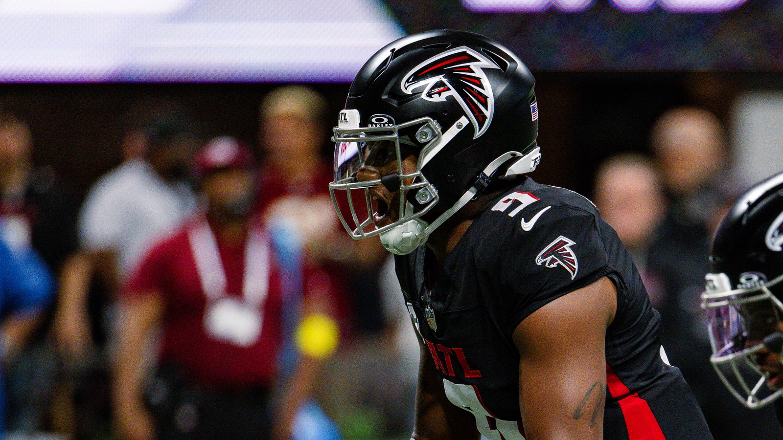 Michael Penix Jr. in a file photo with the Atlanta Falcons in 2025