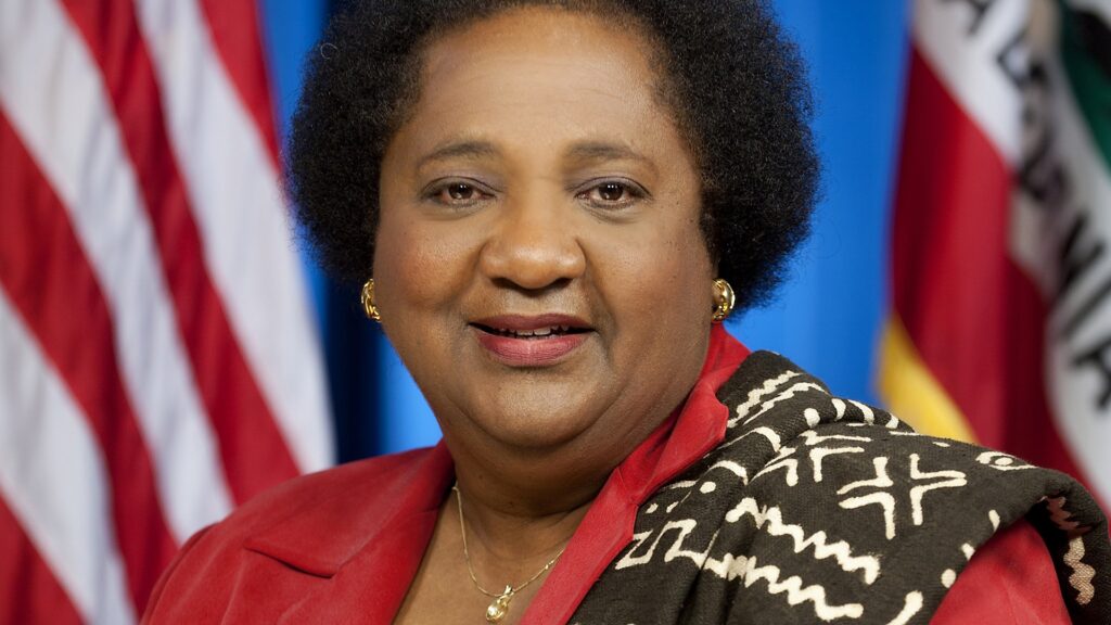 California Secretary of State Shirley Weber official portrait