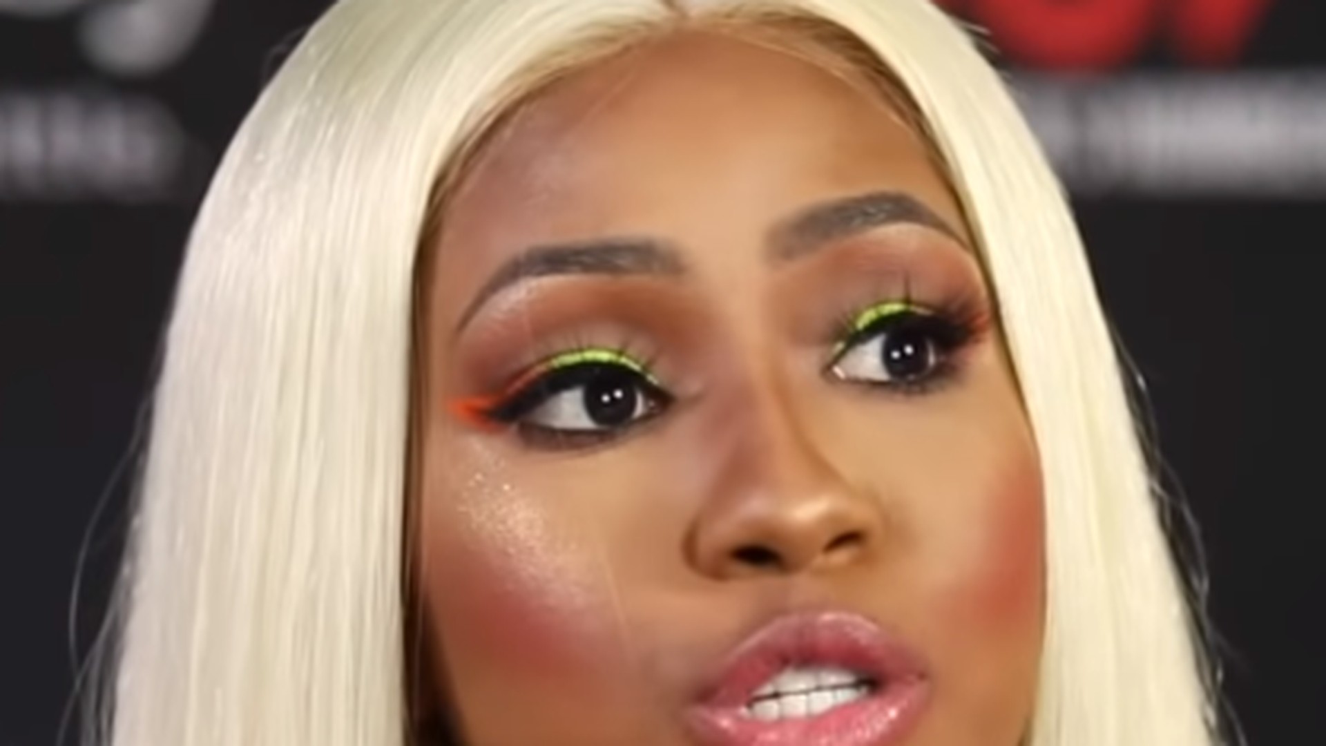 Yung Miami during a radio interview in 2019